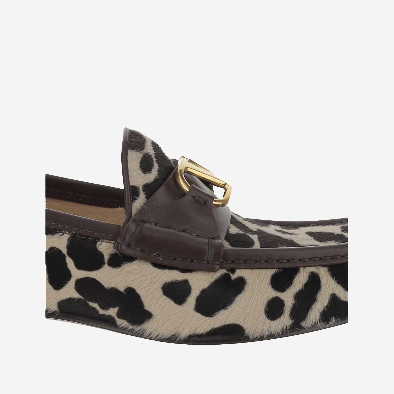 MOCASSINI IN PELLICCIA RASATA 7W2S0LM0 ESSBNB VALENTINO GARAVANI 