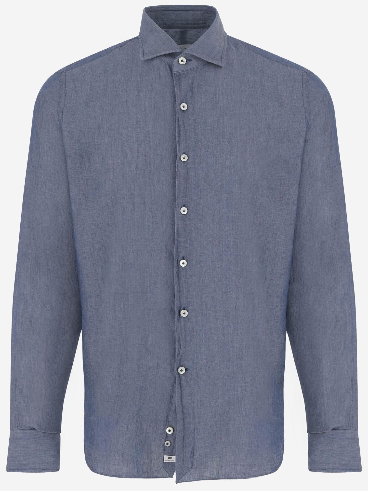 CAMICIA IN DENIM DI COTONE BP13G7T 76A1621 GHERARDI 