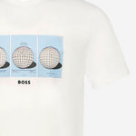 T-SHIRT IN COTONE CON STAMPA 50559353 100 HUGO BOSS 