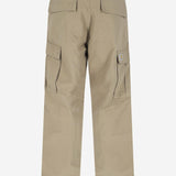 PANTALONI CARGO IN COTONE CON LOGO I032467 8Y02 CARHARTT WIP 