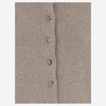 CARDIGAN IN CASHMERE CON COLLO ALTO 18046645 992 KHAITE 