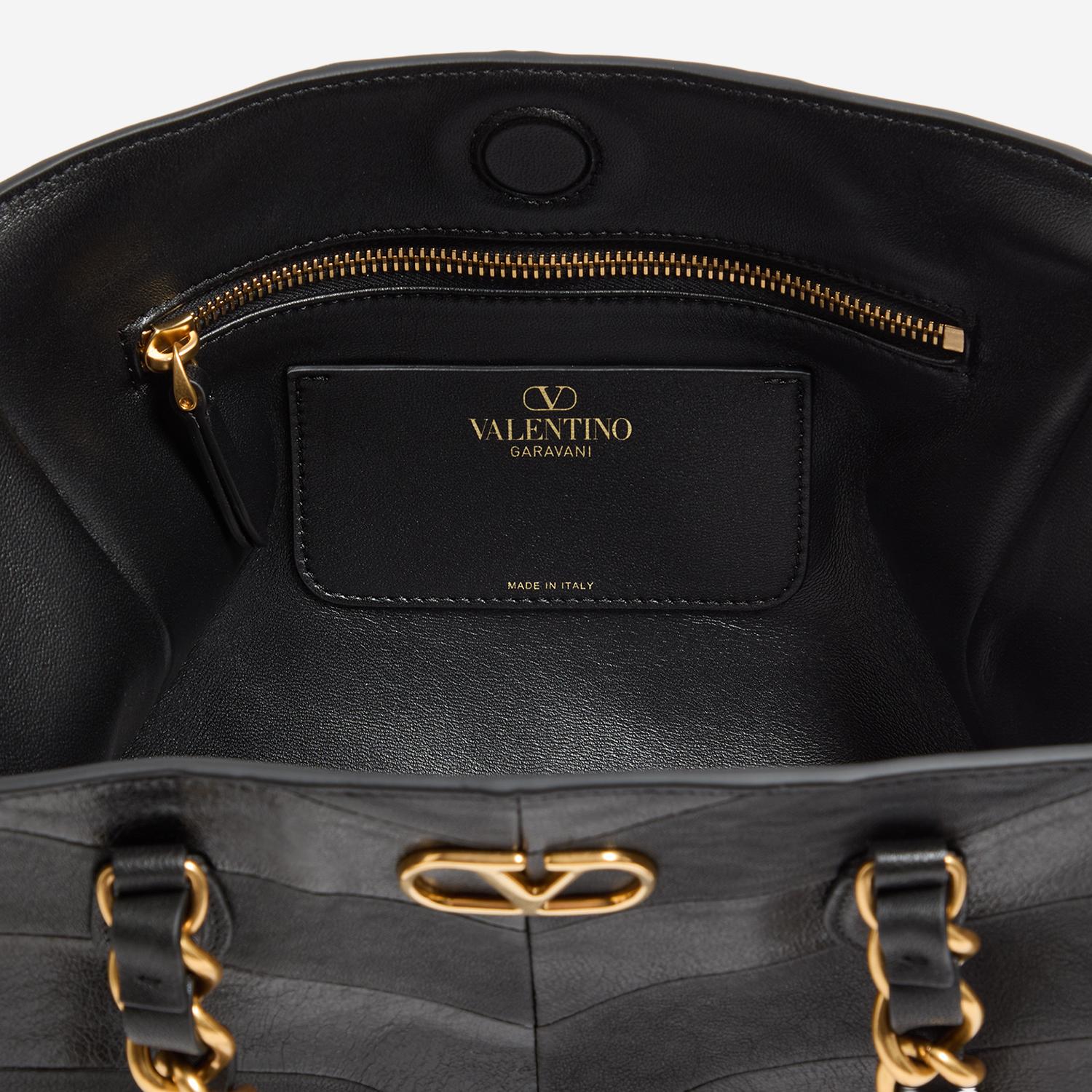 BORSA LASEIN IN PELLE CON MOTIVO CHEVRON 8W2B0T13 PSN0NO VALENTINO GARAVANI 