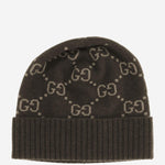 Beanie in jacquard di cashmere GG 811392 4GABX2579 GUCCI 