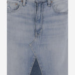GONNA IN DENIM DI COTONE 211971231 001 POLO RALPH LAUREN 