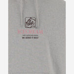 FELPA IN COTONE CON LOGO IC25340 HEATHERGREY ICECREAM 