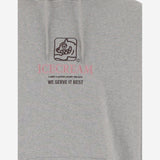 FELPA IN COTONE CON LOGO IC25340 HEATHERGREY ICECREAM 