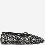 Ballerine in pelle con perline S103710 SUEBLK MACH & MACH 