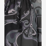 BLUSA IN VISCOSA CON STAMPA A MOTIVO ASTRATTO 5URM11 5U780016 EMILIO PUCCI 