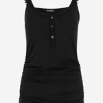 TOP IN COTONE CON MEZZA ABOTTONATURA TSW00567AJ00189 990 JACQUEMUS 