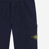 PANTALONI IN COTONE CON LOGO 6200001 S0A20V0020 STONE ISLAND KIDS 