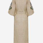 Abito Renee in lino con ricami floreali RENEECRU ECRU PHILIPPA 1970 