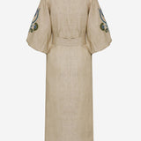 Abito Renee in lino con ricami floreali RENEECRU ECRU PHILIPPA 1970 