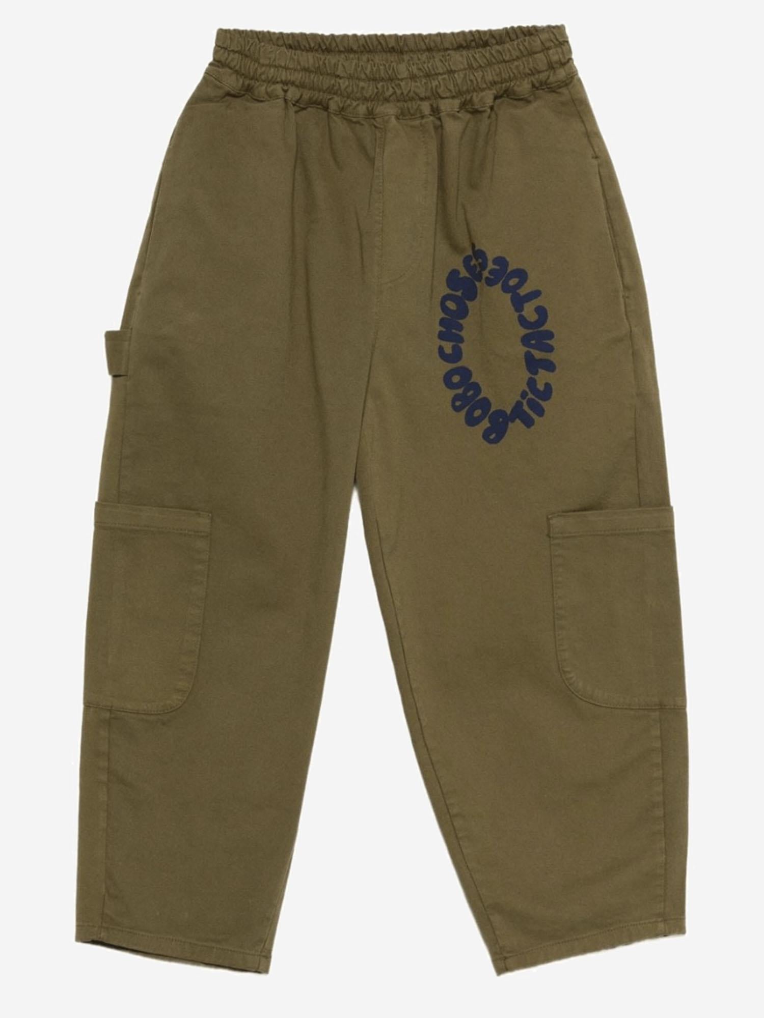 PANTALONI IN COTONE STRETCH B225AC077  BOBO CHOSES KIDS 