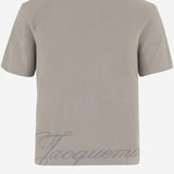 T-SHIRT IN COTONE CON LOGO POSTERIORE TSW00578AJ00029 9CL JACQUEMUS 