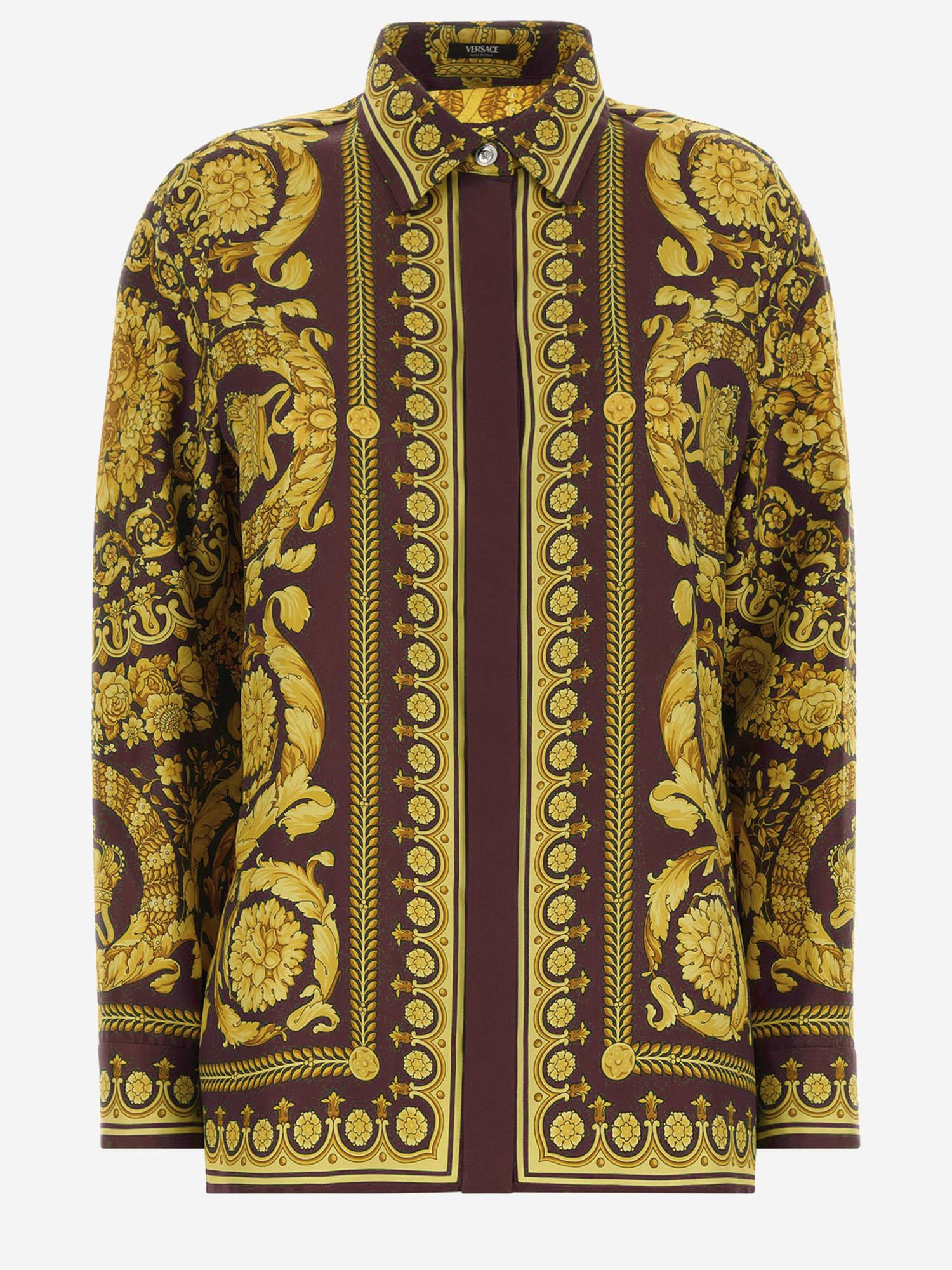 CAMICIA MARCOS IN SETA 1001360 1A042365R770 VERSACE 
