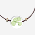 BRACCIALE TRIFOGLIO 143.3GF MARRON CARRE DE TREFLES 