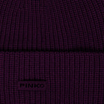 BEANIE IN MISTO VISCOSA CON LOGO 105993 A2Z4R57 PINKO 