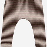 PANTALONI A RIGHE IN MISTO COTONE STRETCH 25W120 MELANZANA 1+ IN THE FAMILY KIDS 