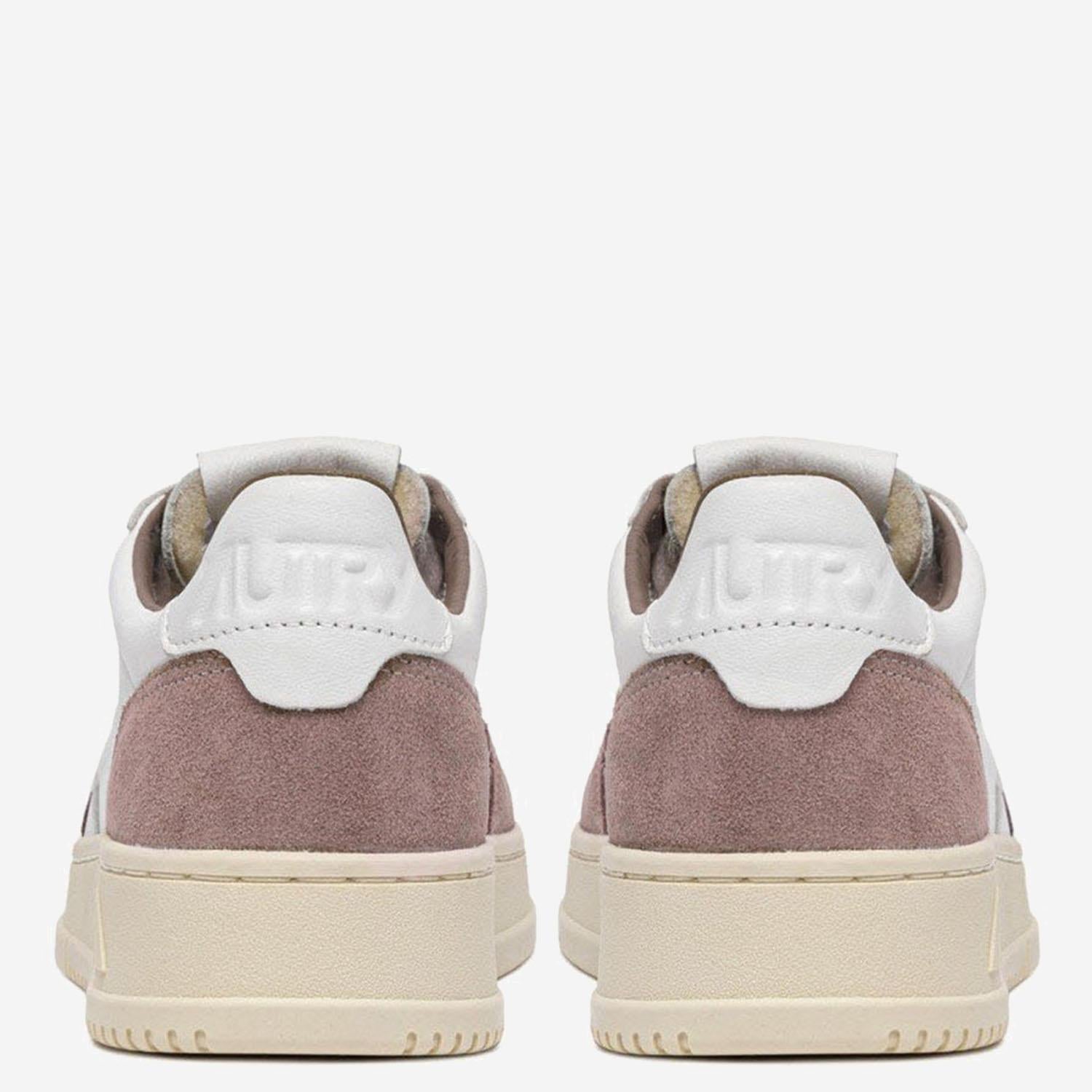SNEAKERS MEDALIST LOW IN PELLE AULWFT04 SOFLEASUEWHTROSEC AUTRY 