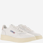 SNEAKERS LOW MEDALIST AULWLL16 WHTPINK AUTRY 