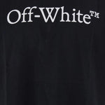 T-SHIRT IN COTONE CON LOGO OMAA120C99JER008 1001 OFF-WHITE 