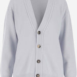 CARDIGAN IN MISTO CASHMERE 774699 V2MM01582 BOTTEGA VENETA 