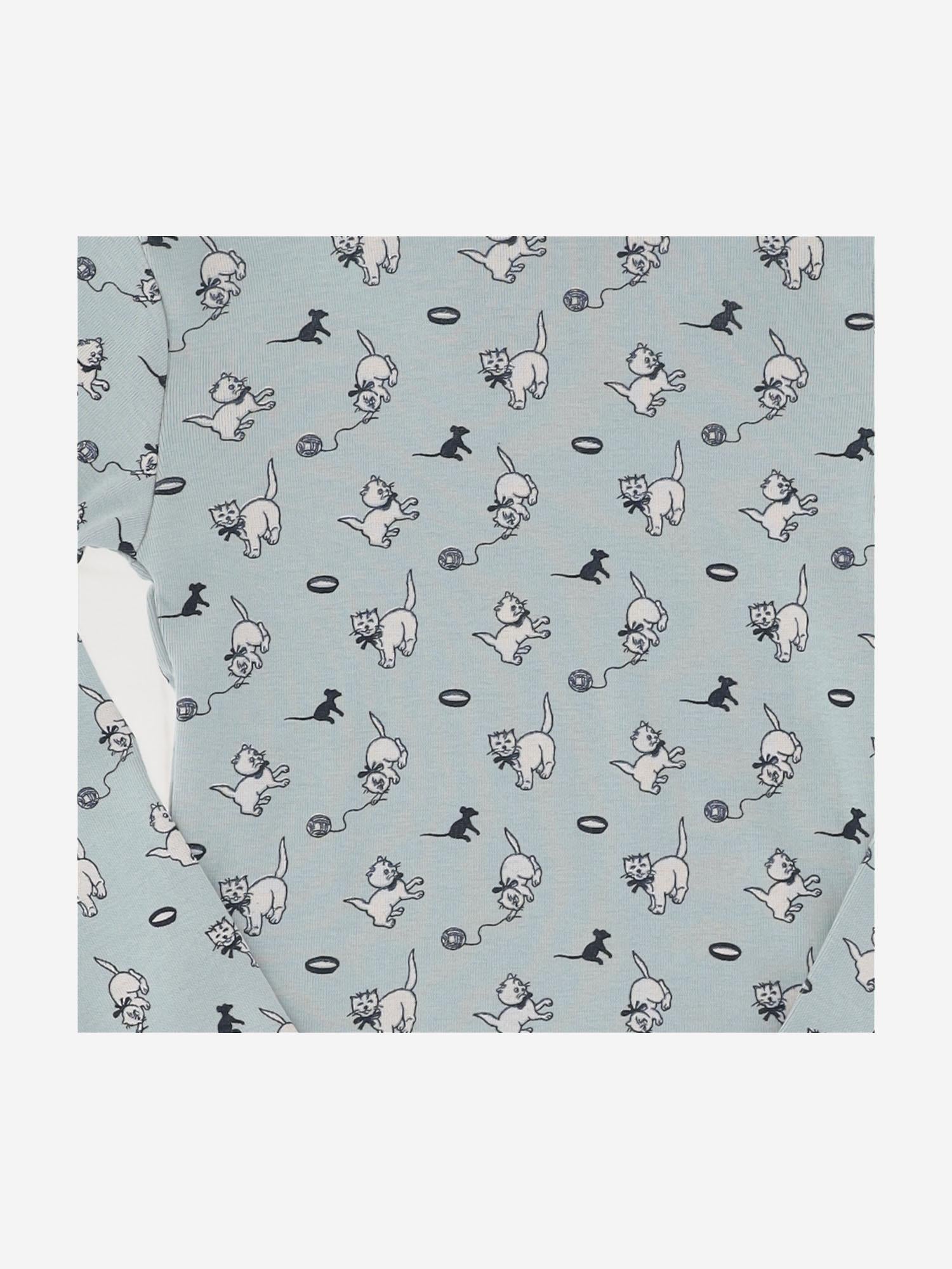 MAGLIA IN COTONE A COLLO ALTO CON STAMPA K3110W25 0A5 MISHA & PUFF KIDS 