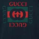 T-SHIRT IN COTONE CON STAMPA LOGO 784361 XJGKA4735 GUCCI 