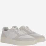 SNEAKERS IN PELLE CON LOGO GLITTER HXW6300FG50U4J B001 HOGAN 