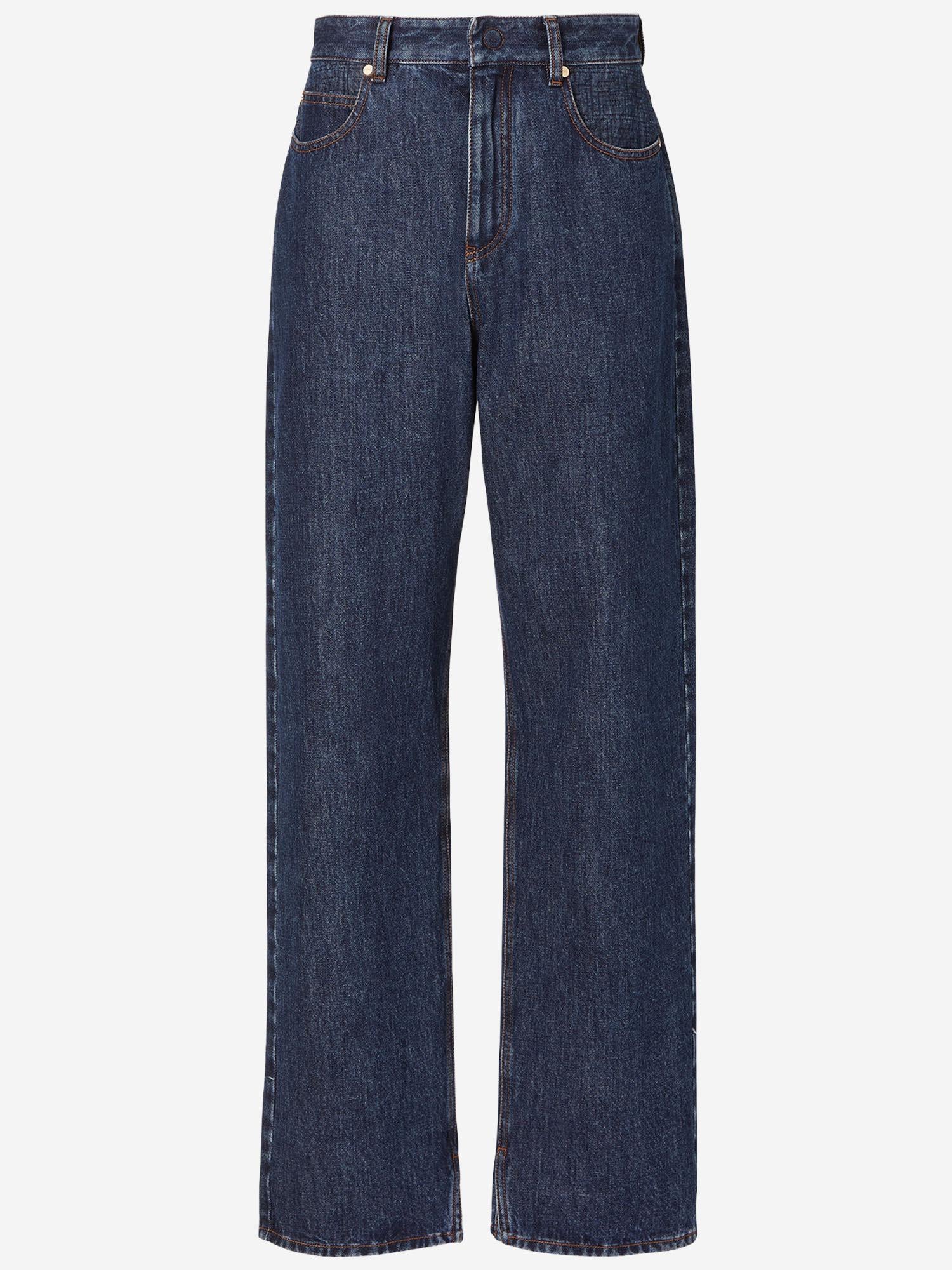 LONG JEANS IN COTONE FLP882 AW82F1UKI FENDI 