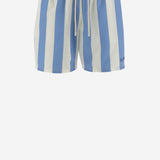 SHORTS DA BAGNO IN NYLON CON MOTIVO A RIGHE SYR0001 01210L MC2 SAINT BARTH 
