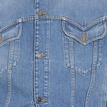 GIACCA IN DENIM DI COTONE 1024483 1A174661D800 VERSACE 