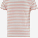 T-shirt in jersey di cotone con logo 8C0002289AWN F05 MONCLER ENFANTS 