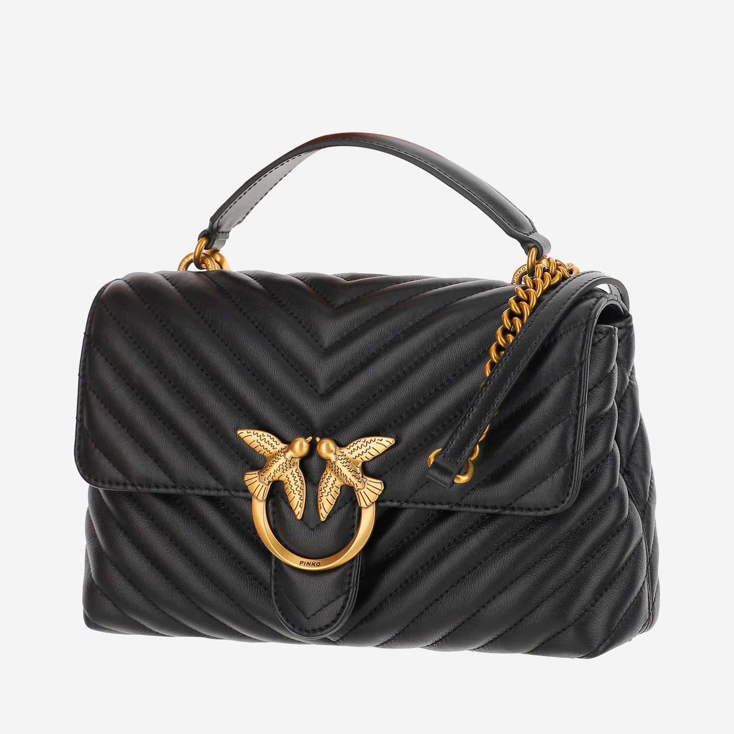 BORSA LOVE LADY PUFF BIG 100044 A0GKZ99Q PINKO 