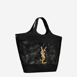 BORSA ICARE IN RAFIA 772191 GAAFM1000 SAINT LAURENT 