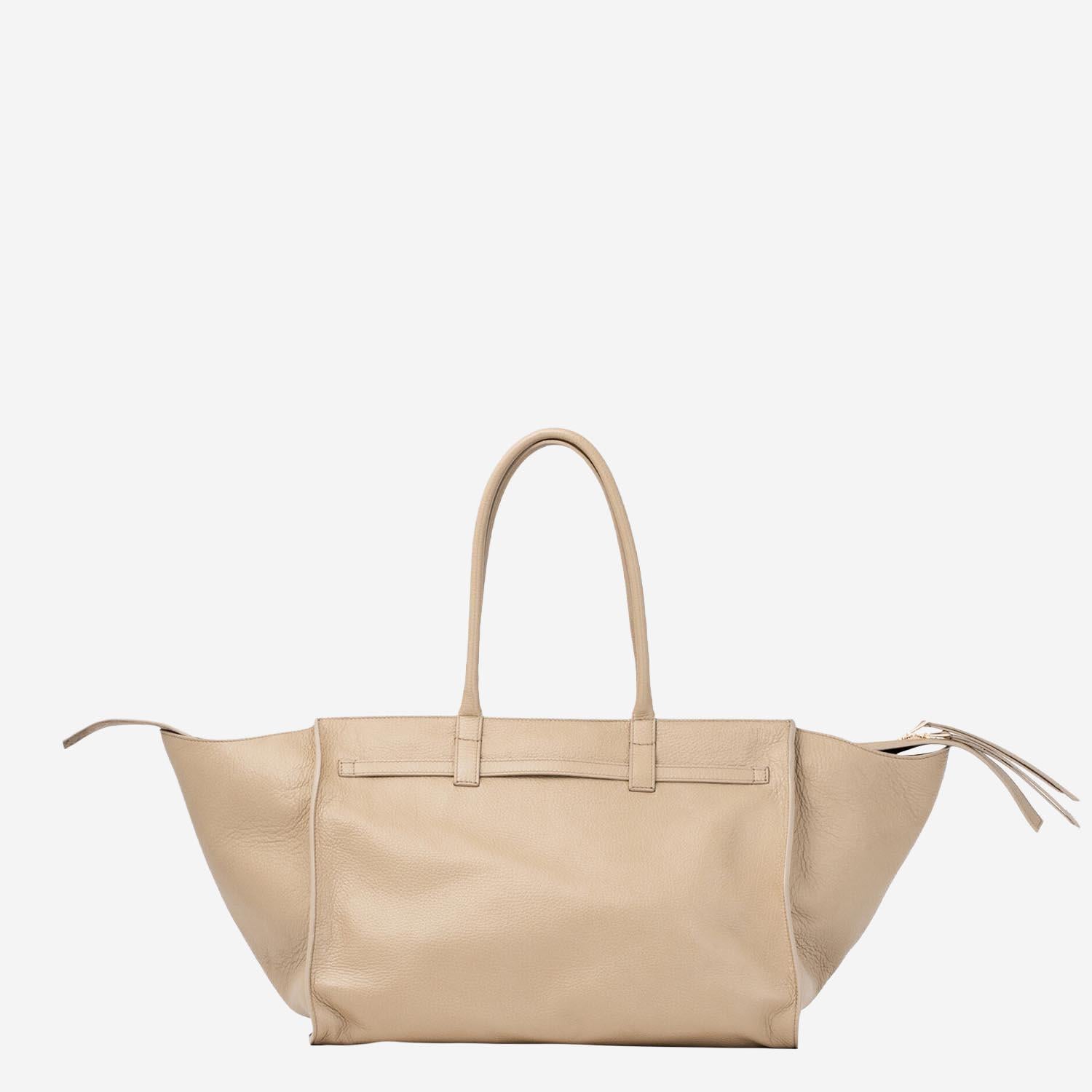 BORSA MAME WEEKEND IN PELLE MAMEWEEKEND DEERWHITEJADE BENEDETTA BRUZZICHES 