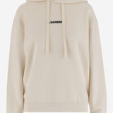 FELPA IN COTONE CON LOGO J40GU0123 J20010279 JIL SANDER 
