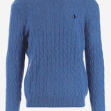MAGLIA A TRECCE IN LANA 710876762 032 POLO RALPH LAUREN 