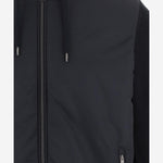GIUBBOTTO CON CAPPUCCIO IN COTONE E NYLON MC000168U 720569201 HERNO 