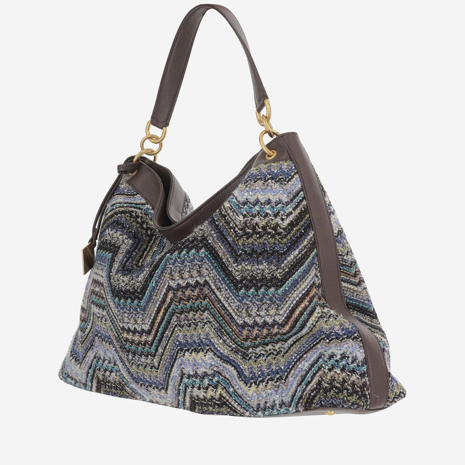Borsa con motivo chevron MI10100F 125 MISSONI 