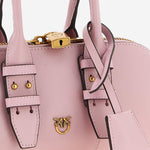 Borsa bowling Escape Horizontal in pelle 105334 A0QOP26Q PINKO 