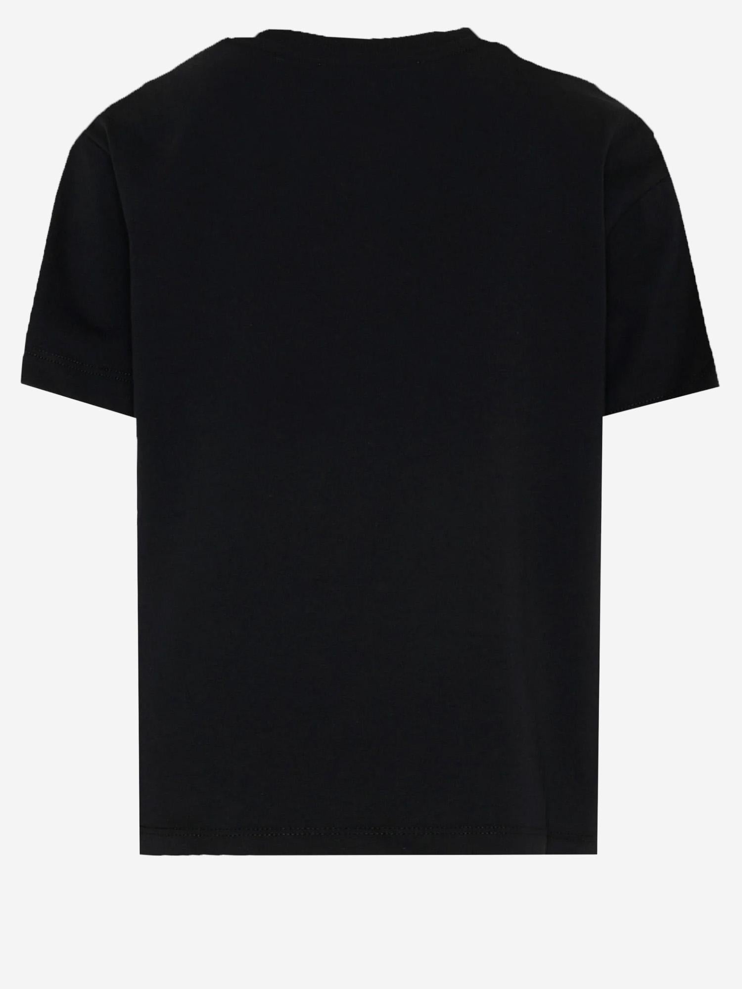 T-SHIRT IN COTONE CON LOGO S6MSJUTH004 110 MSGM KIDS 