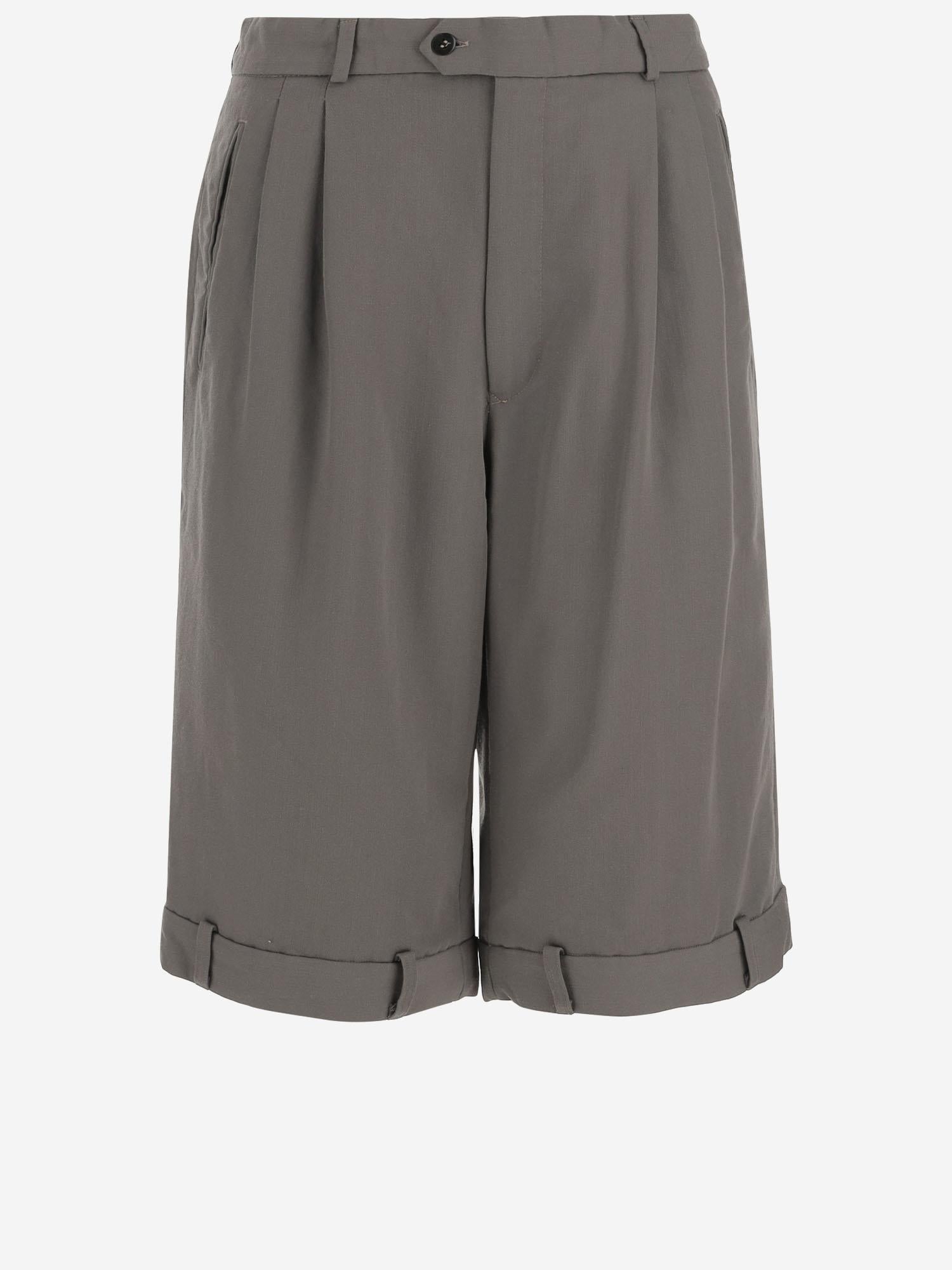 PANTALONI CORTI W24035U3 GREEN HODAKOVA 