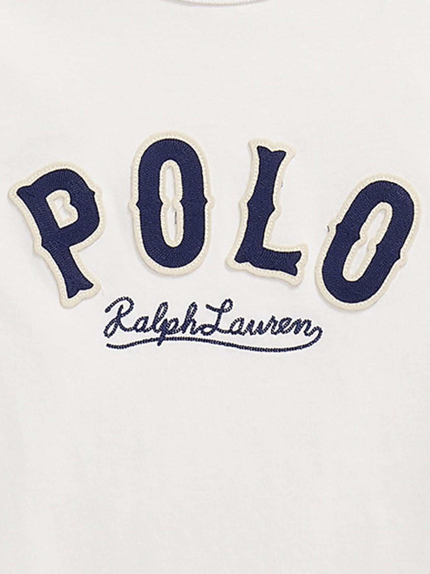 T-SHIRT IN COTONE CON LOGO 710P07349 005 POLO RALPH LAUREN 