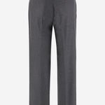 PANTALONI IN LANA STRETCH TEODORA 19450 QL2 