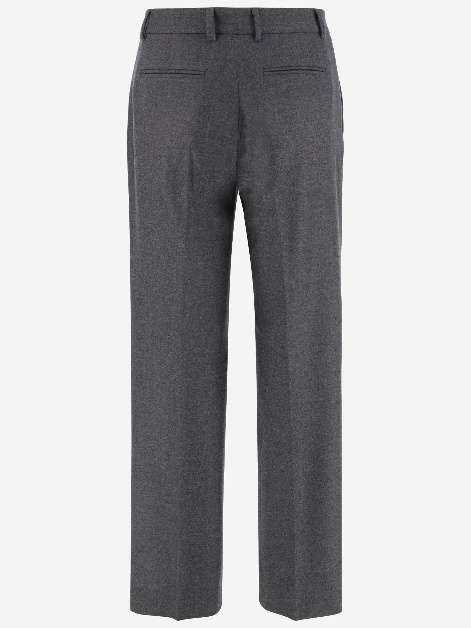 PANTALONI IN LANA STRETCH TEODORA 19450 QL2 