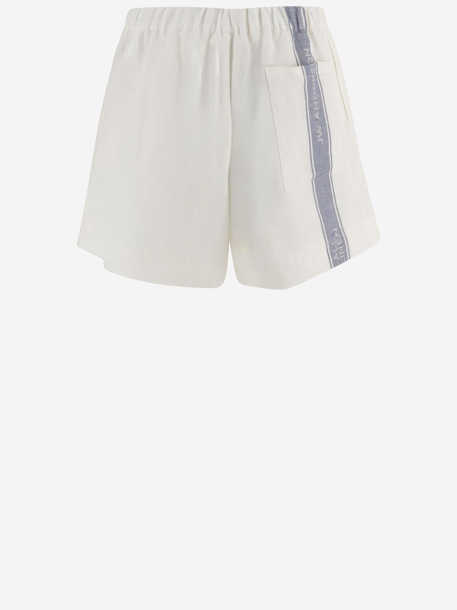 PANTALONI CORTI IN lino SR0136 PG1898614 JW ANDERSON 