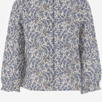 CAMICIA IN COTONE CON MOTIVO FLOREALE DIVA 504 NICOLETTA FANNA KIDS 