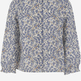 CAMICIA IN COTONE CON MOTIVO FLOREALE DIVA 504 NICOLETTA FANNA KIDS 