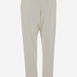 PANTALONI TEO IN COTONE E CASHMERE 8330K628 BON THE ROW 